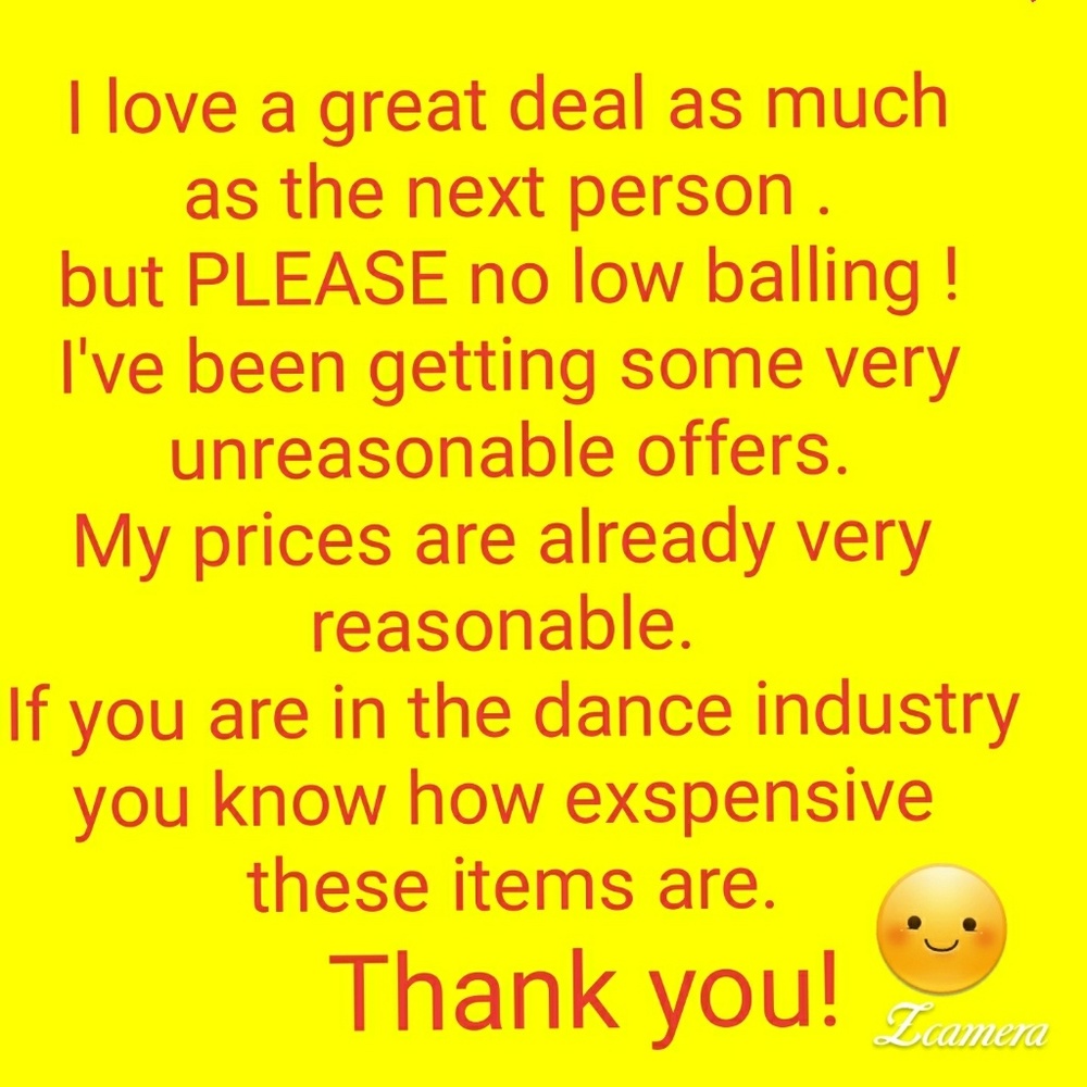 New in box dance attire