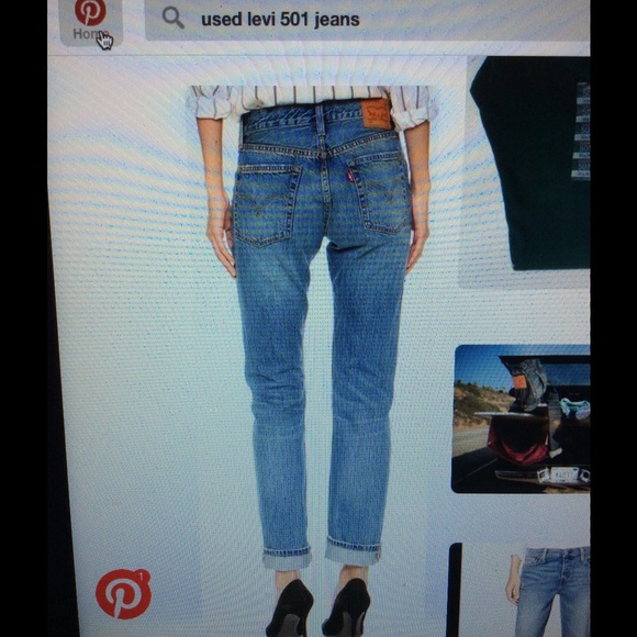 VINTAGE LEVI 501. ALL IN CLOSET - Picture 3 of 4