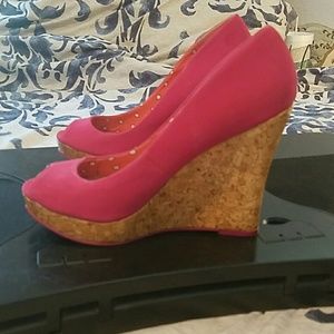 Fergalicious by Fergie Pink Wedges