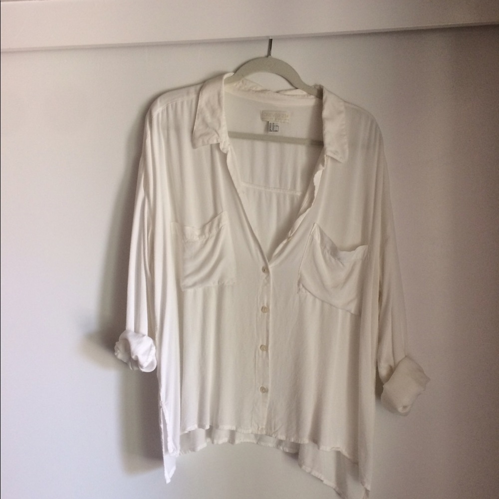 Lightweight white shirt :: Forever 21+