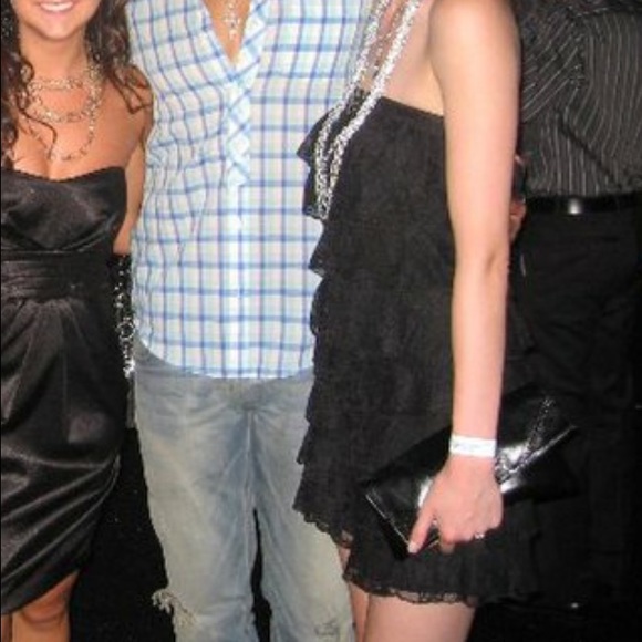 Express Dresses & Skirts - Strapless Lace Dress