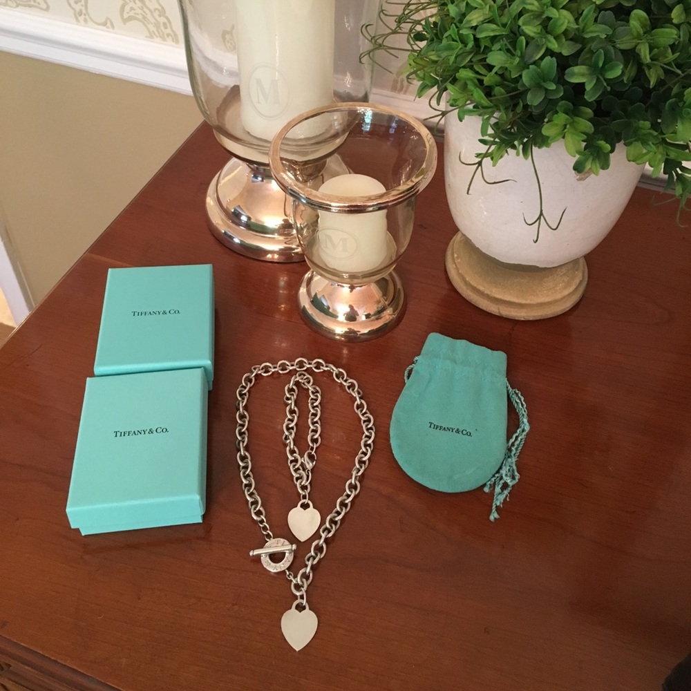Tiffany & Co. Heart Toggle Necklace & Bracelet