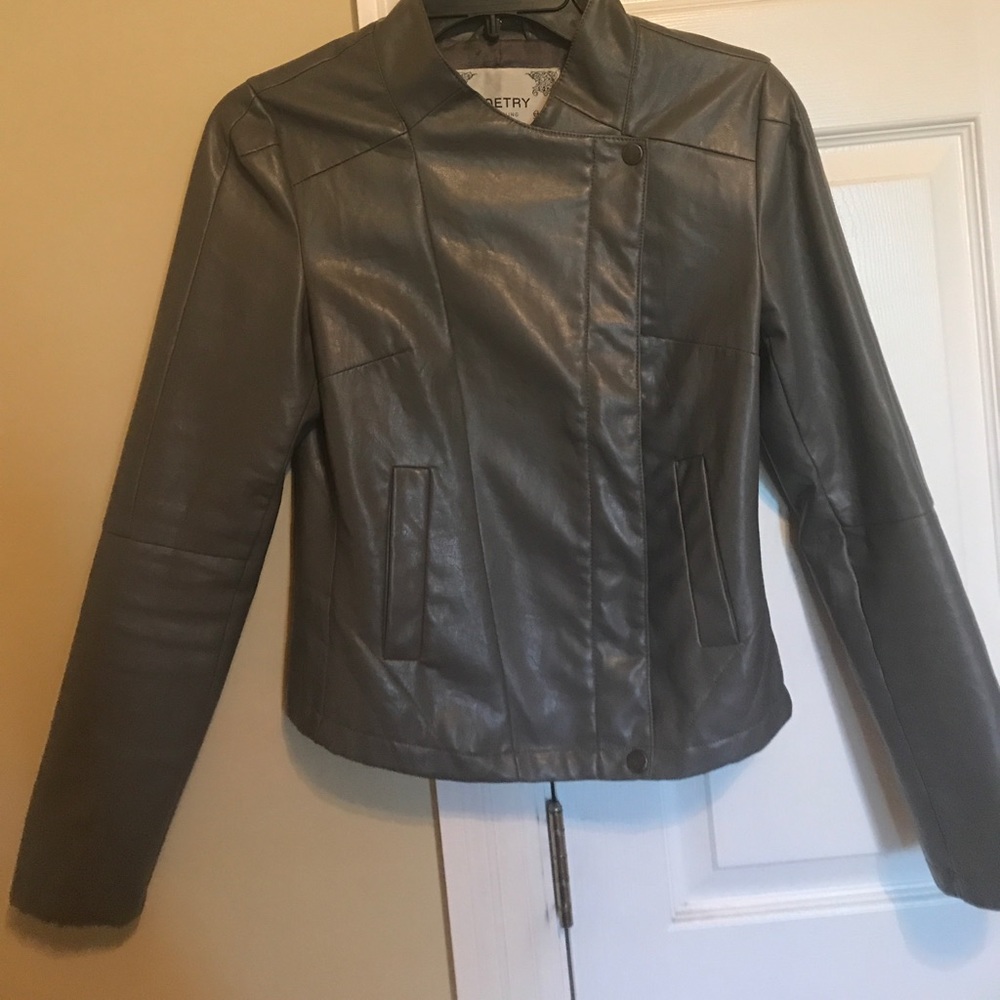 Leather jacket