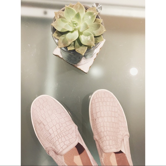 NEW JOIE CROCODILE SNEAKERS SLIP ONS 36.5 / 6.5 - Picture 2 of 6