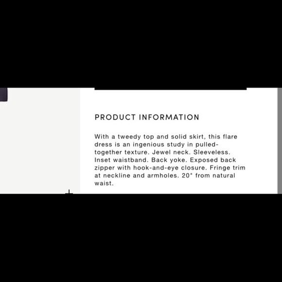 Ann Taylor tweedy flare dress - Picture 7 of 7