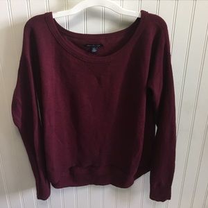 Burgundy American eagle sweater