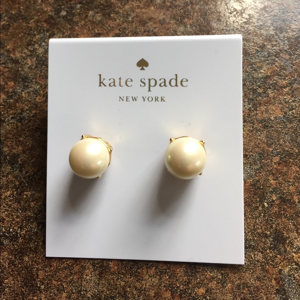 kate spade pearl earrings