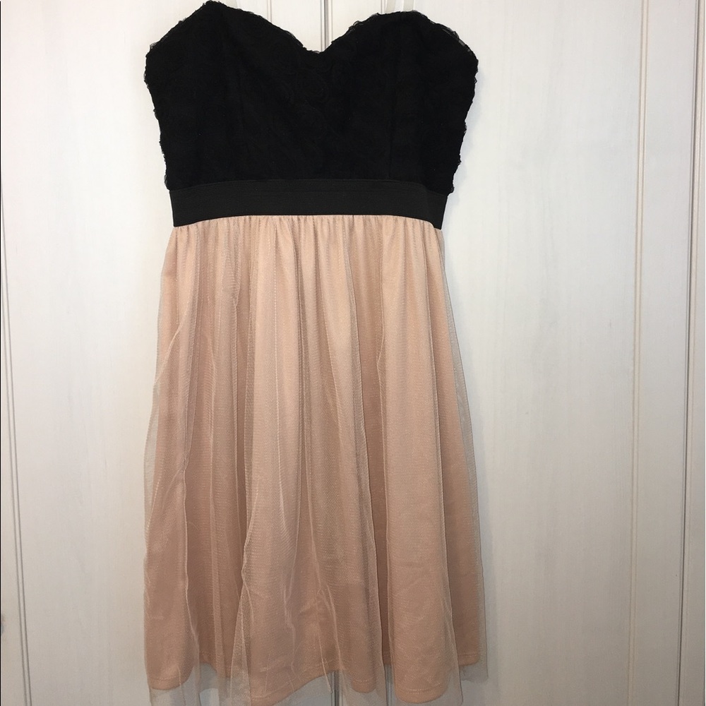 Flower embellished dress