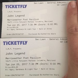 John Legend tickets.