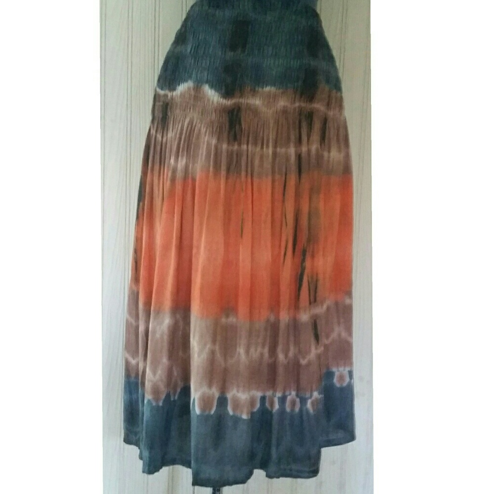 Tie dye skirt