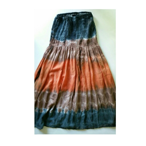 Tie dye skirt - Picture 2 of 3