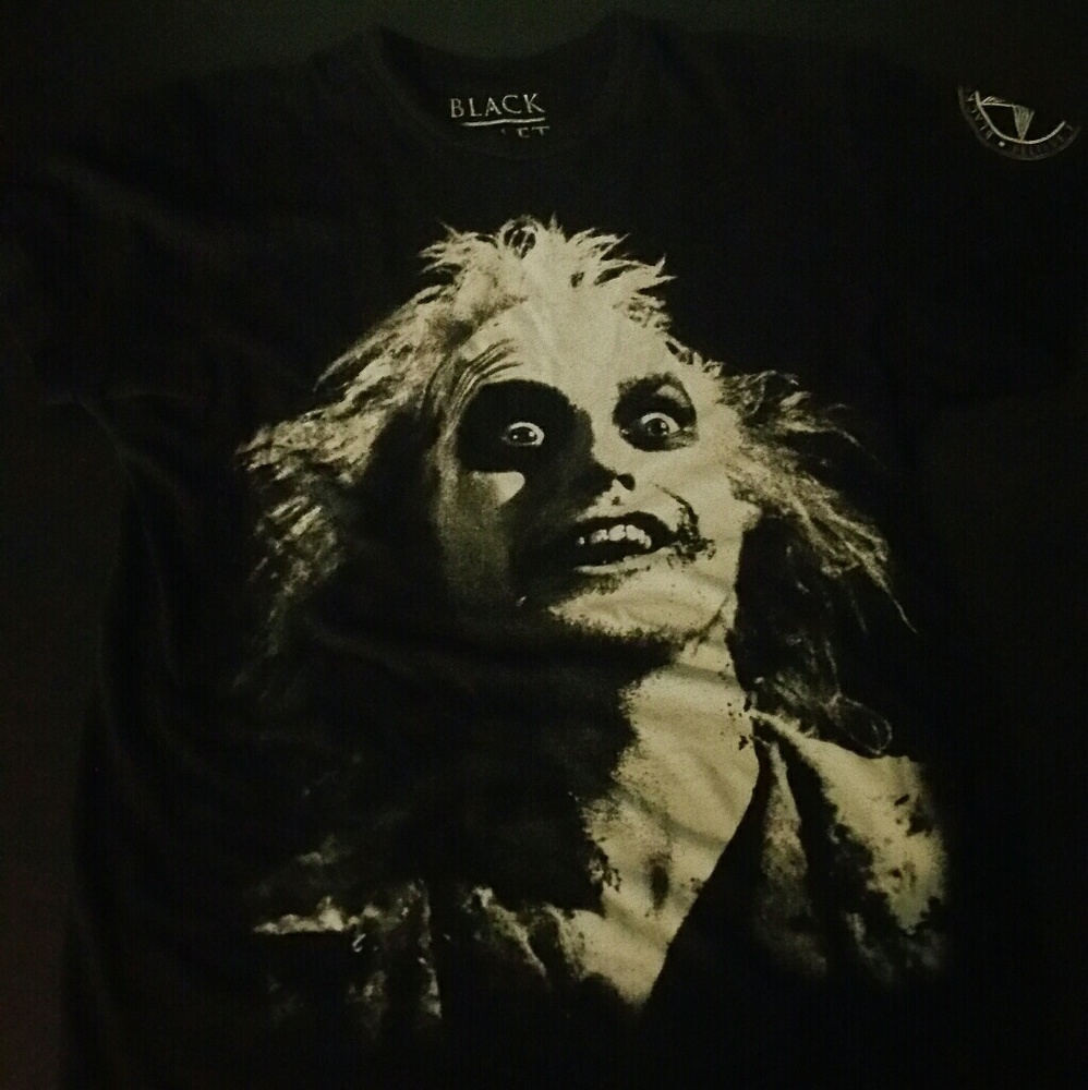 Limited edition beetle juice black craft cult tee