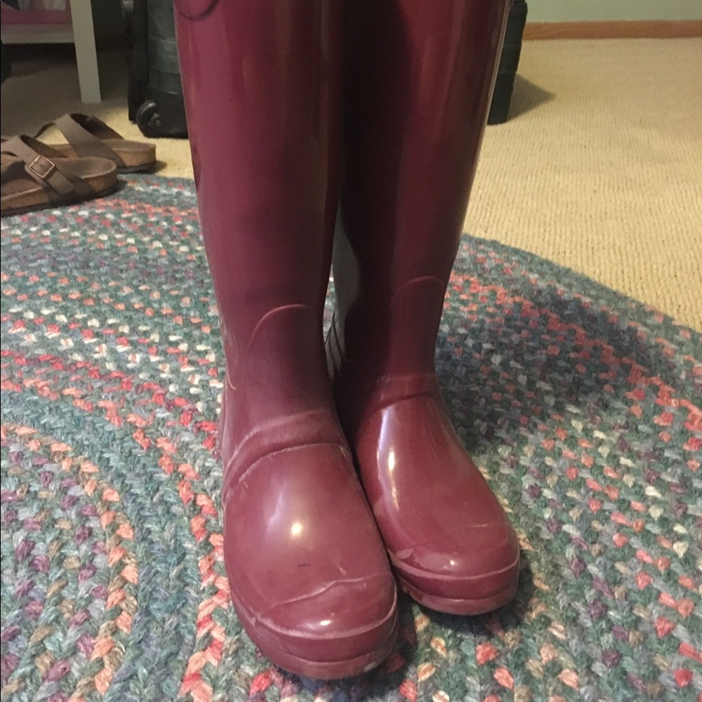 Tall Hunter Boots - Size 8