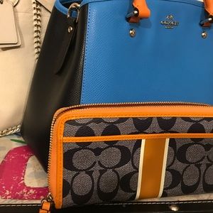 Nwt Coach Margot color-block set