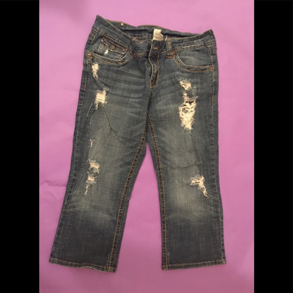 H2J jean capri size 13/14