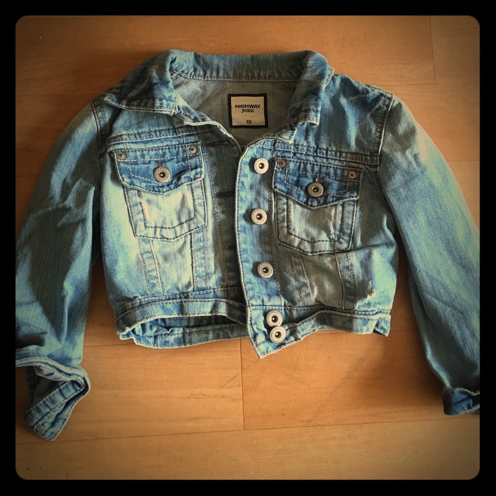 Cropped Jean Jacket