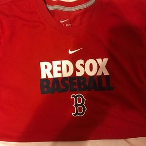 Nike Red Sox baseball tshirt