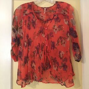 Free People Sheer Cardigan