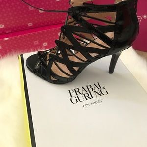 Prabal Gurung for Target black heels size 8