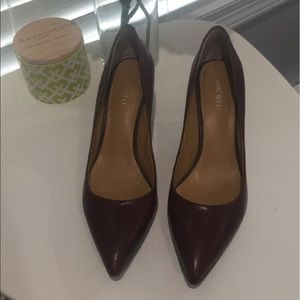Nine West Burgundy Heels