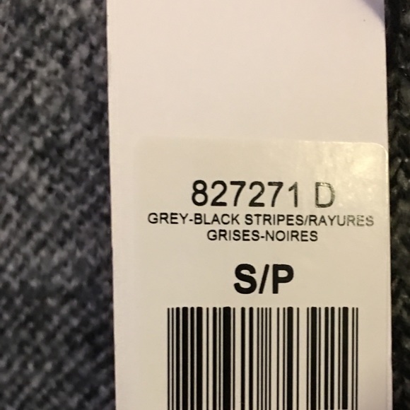 Open Front Striped Cardigan Sweater - Picture 2 of 3