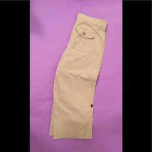 Lee size 14 comfort stretch tan Capri