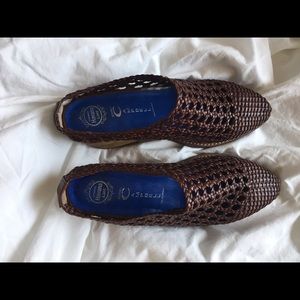 Jeffrey Campbell Woven Mule Heel - size 7