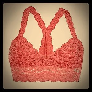 *NWT* Two Lace Racerback Bralettes - XL