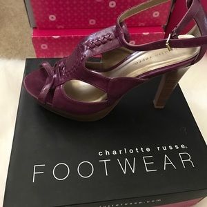 Charlotte Russe Purple Lannet size 8