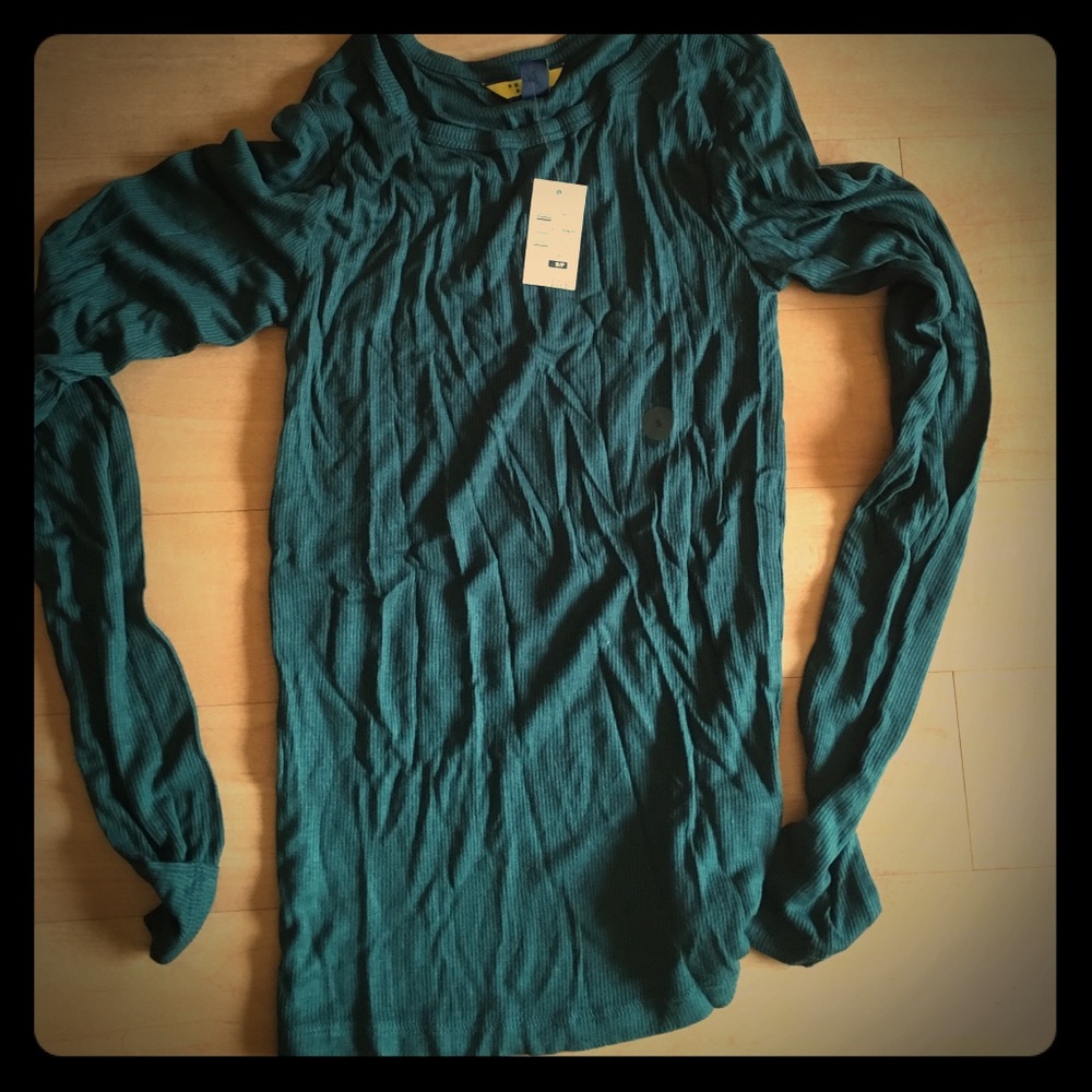 Long Sleeve Kelly Green Tee