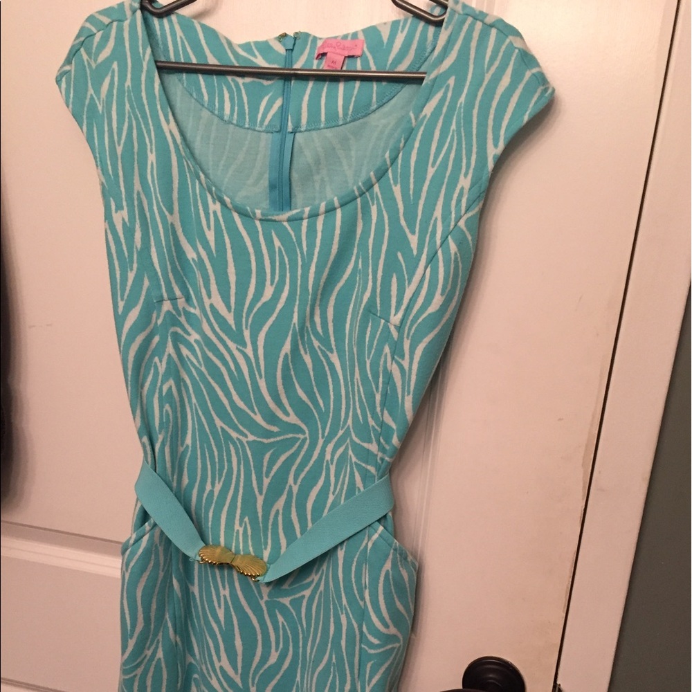 Aqua Lilly Pulitzer dress