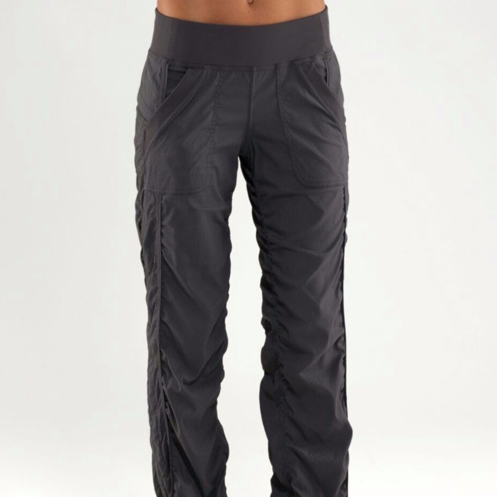 LAST CHANCE Lululemon grey quick step pants sz 10