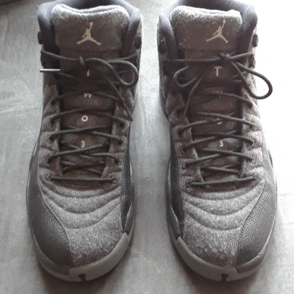Authentic whol grey Jordan's 12s. - Picture 2 of 4