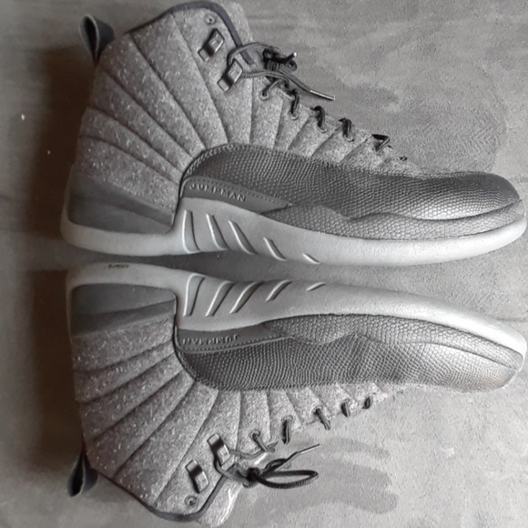 Authentic whol grey Jordan's 12s. - Picture 4 of 4