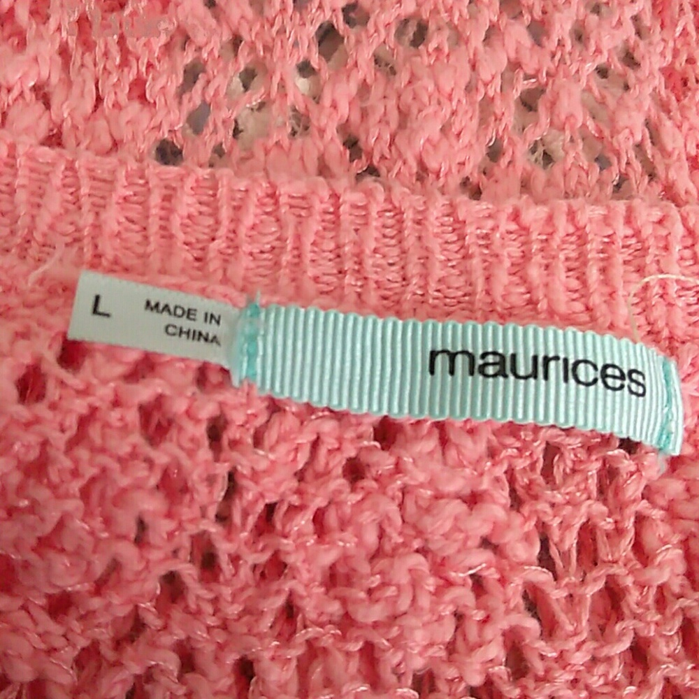 Pink Crochet Top - Picture 2 of 2