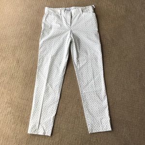 Gap Slim Cropped Pattern Pants