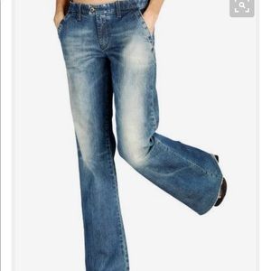 💕Deisel lightweight flare Jeans black/grey💕