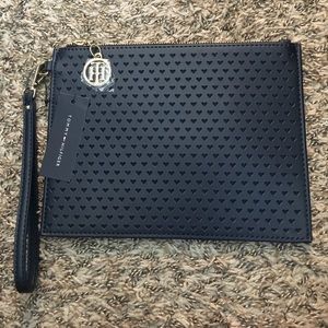 Navy Clutch by Tommy Hilfiger