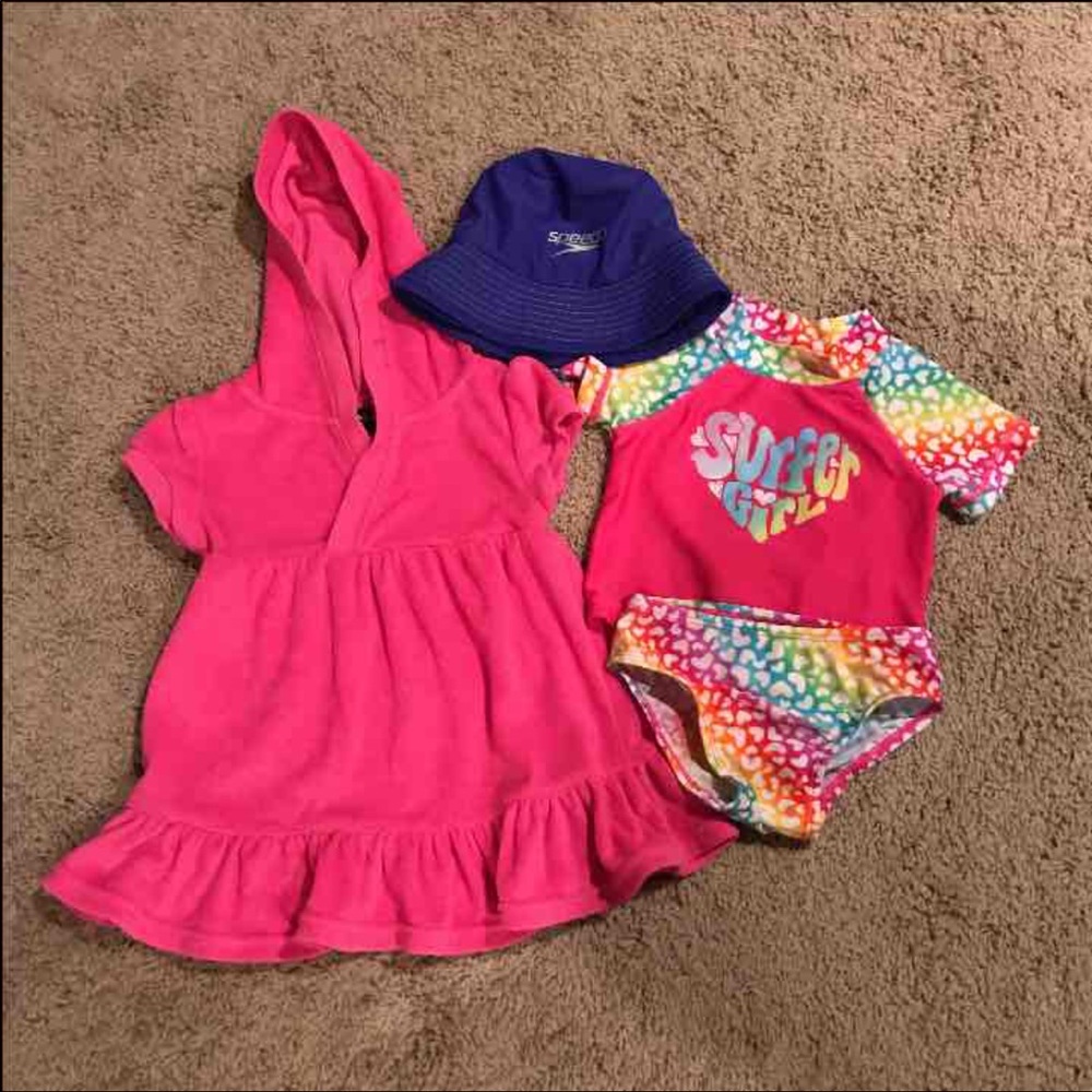 JoeBoxer Swimsuit/Cover-up sz 12 mo