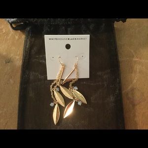 White House Black Market earrings -never worn!