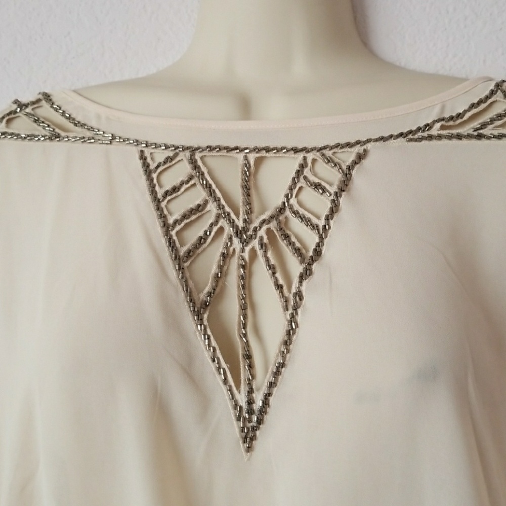Fora Polyester Top With Batwings - image 2