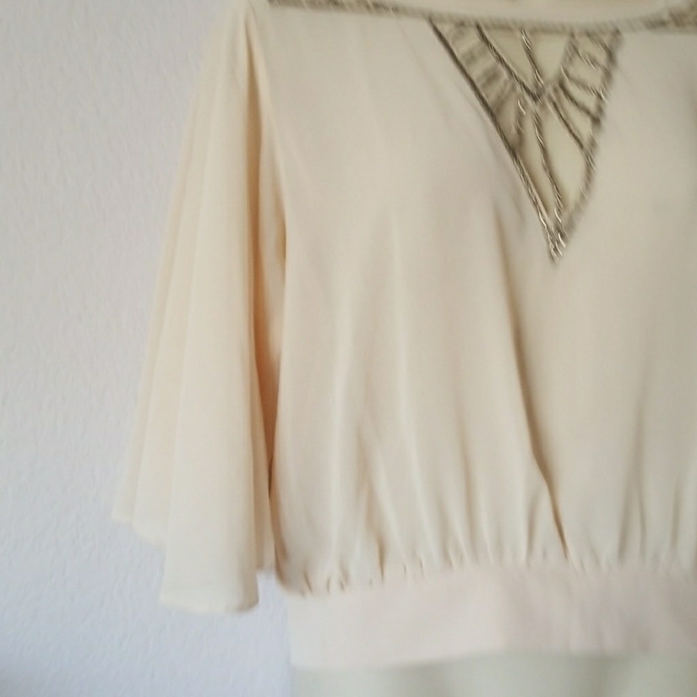 Fora Polyester Top With Batwings - image 3