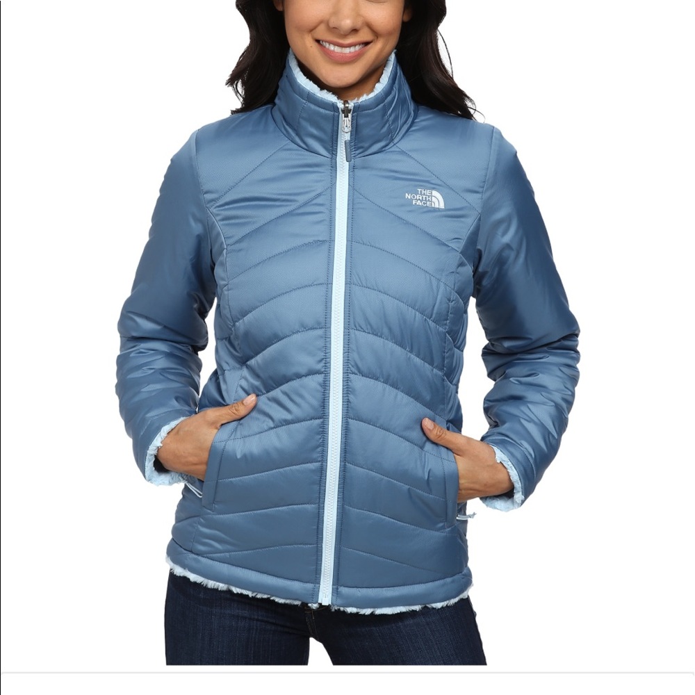 The North Face Mossbud Swirl reversible jacket