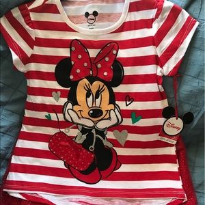 Minnie Mouse Girls 2 Piece set New