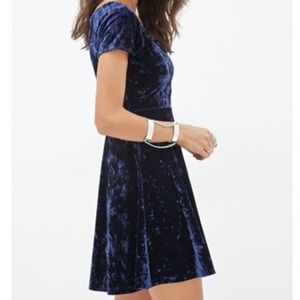 Velvet Skater Dress