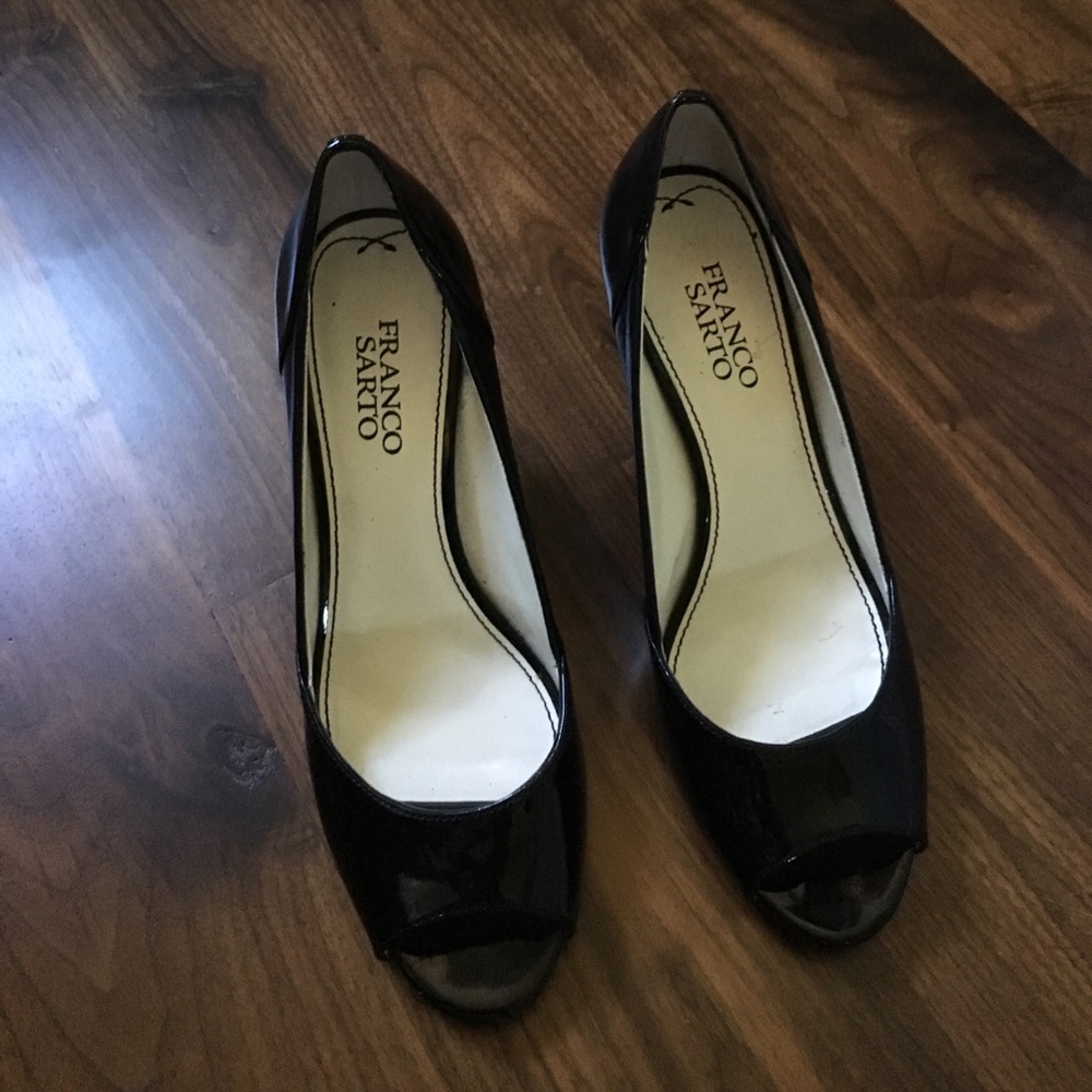 Black Franco Sarto heels