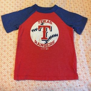 Texas Rangers Baseball Raglan Tee