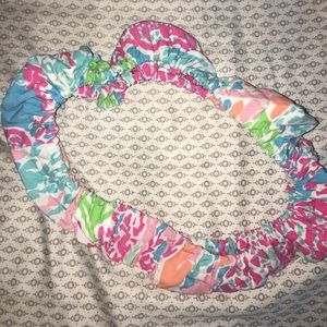 Lilly Pulitzer steering wheel cover