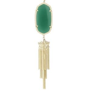 Green Kendra Scott Necklace