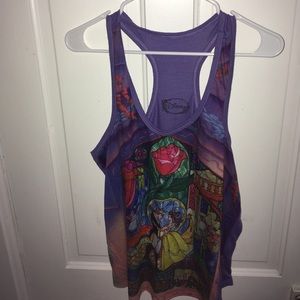 Disney's Beauty and the Beast flowy tank